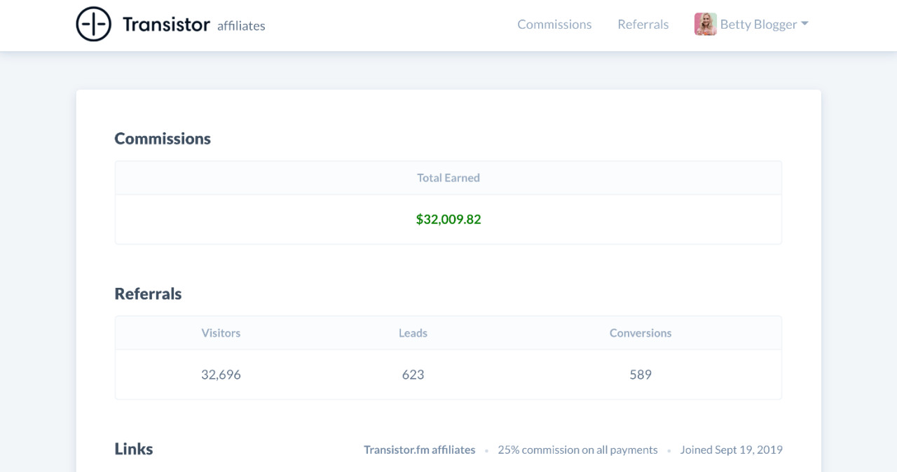 Best podcast hosting affiliate program