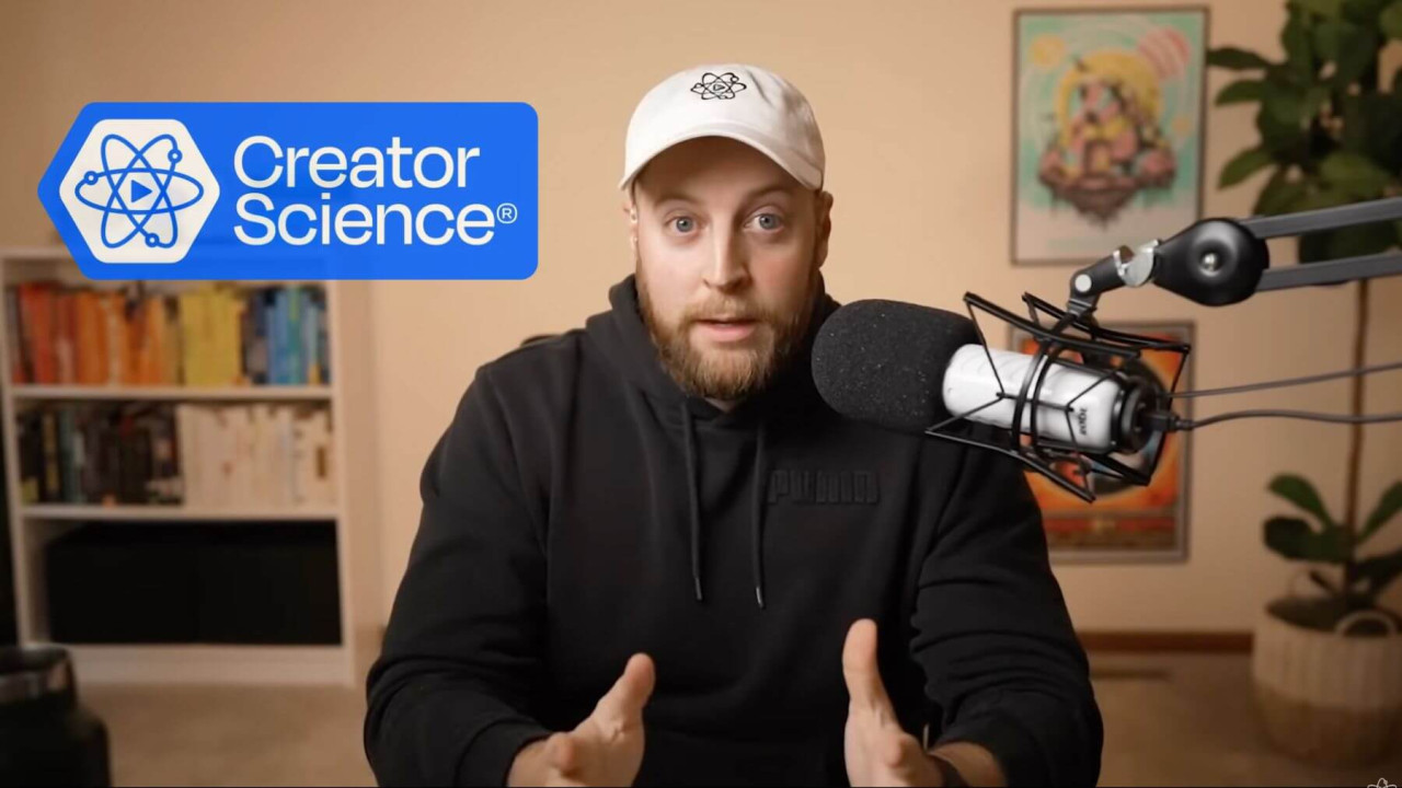 Jay Clouse started promoting his own products on his podcast, Creator Science
