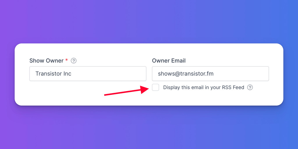 Remove your email address from your RSS feed so you don't get spam
